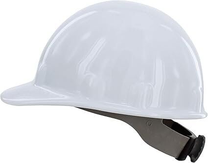 Package of 10 Hats - Honeywell North Safety E2RW01A000 Fibre-Metal E, White - Image 1