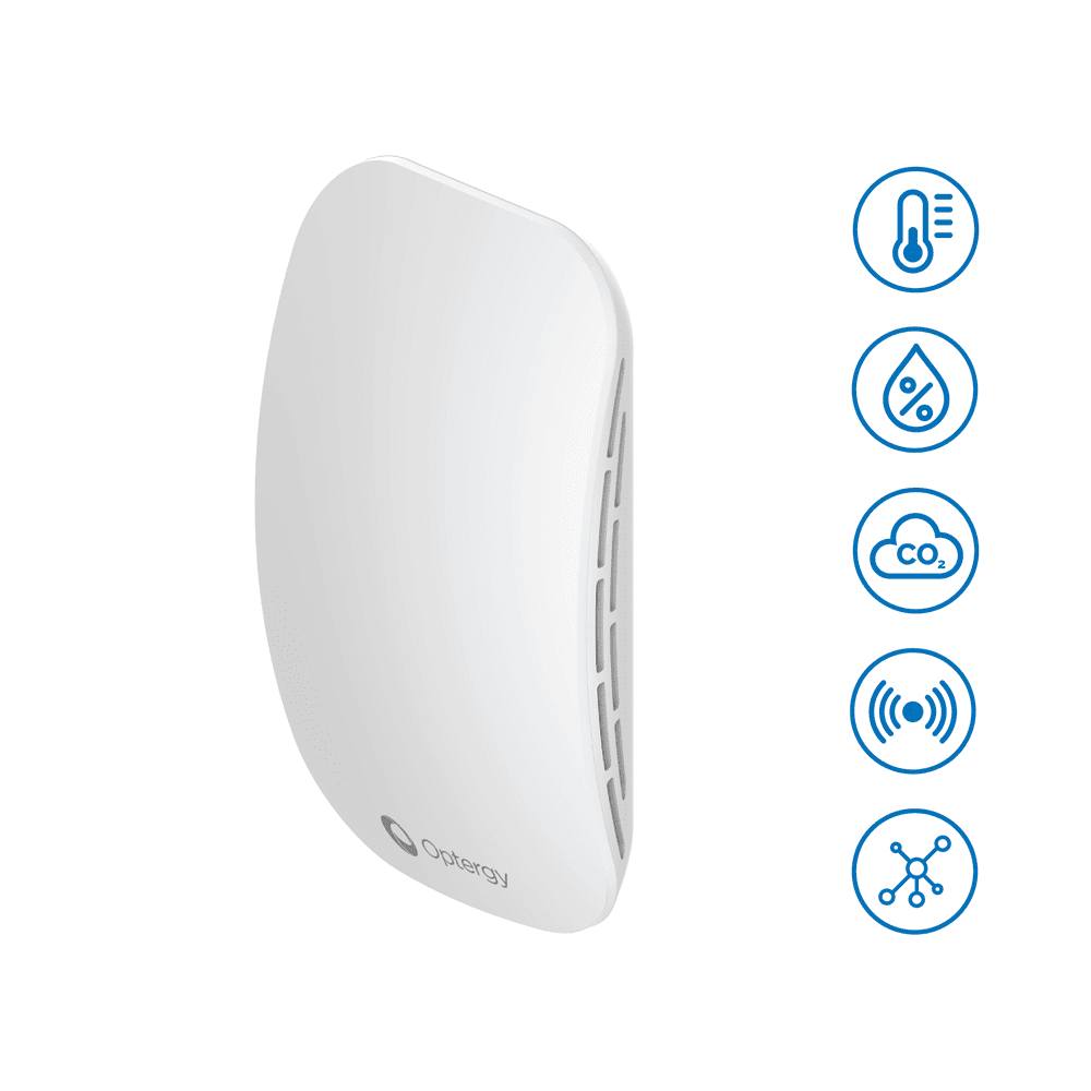 Optergy Air Temperature & Humidity Wall Sensor & CO2 BW-THCO2-M - Image 1