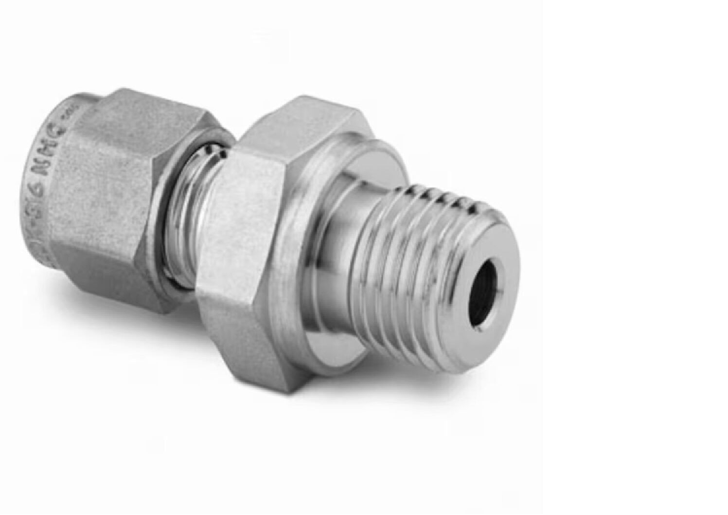 Stainless Steel Swagelok Tube Fitting, Male Connector, 10 mm Tube OD x 1/4 in. Male ISO Parallel Thread.? SS-10M0-1-4RP - Image 1