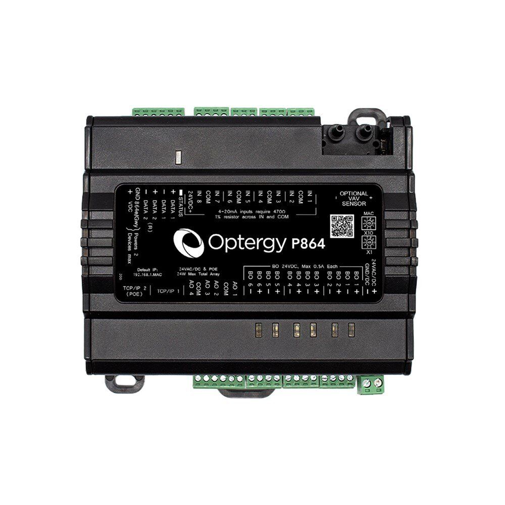 Tile-Optergy-Edge-P864-VAV.jpg Optergy P864-AFS Edge Controller P864-AFS-V4 - Image 1