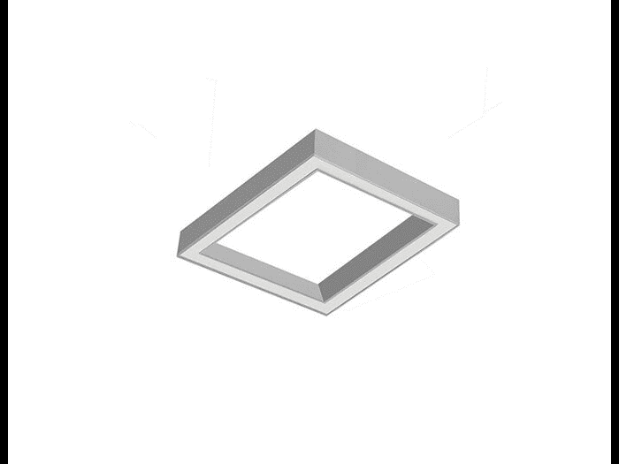Lux-May PLANET/N SQUARE OPENED LED Luminaire CAM239K0B Lux-May PLANET/N SQUARE OPENED LED Luminaire CAM239K0B