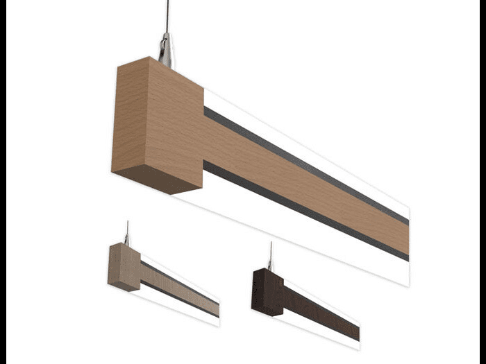 WOOD-RN LED Linear Light WR13N3K9H WOOD-RN-65°-1000-31W 3900lm/840+SUS Lux-May