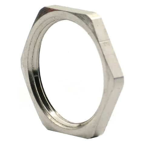 Hawke Locknut Brass M25 – BLN25 Hawke Brass Locknut M25 – Industrial-grade fitting – Part No: BLN25