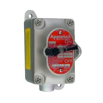 EGS Appleton EFS150F1 Explosion Proof Tumbler Switch 20A 120-277V EGS Appleton EFS150F1 explosion proof tumbler switch for hazardous locations