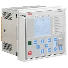 ABB REF615 Digital Multifunction Relay 125 VDC Flush Mount ABB REF615 multifunction protection relay for 4.16 kV switchgear, 125 VDC flush mount