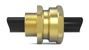 Hawke Brass Single Seal Gland M25 – HBG421NM06C1XXX Hawke Brass Cable Gland M25 single seal – ATEX certified – Part No: HBG421NM06C1XXX