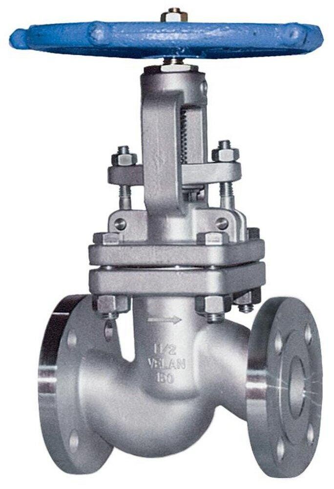 Velan F12-0074C-02TY 4 inch 150 class globe valve with carbon steel body and Trim 8