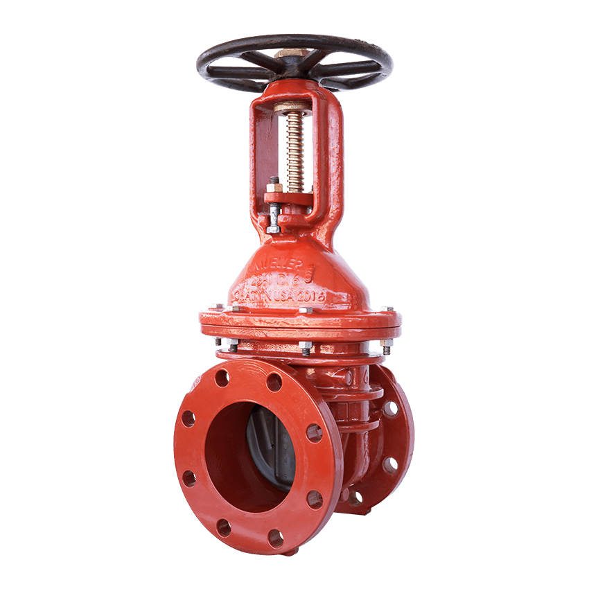 Mueller R-2361 6 Inch Flanged Gate Valve OS&Y