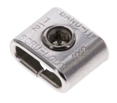 Image of Band-It stainless steel screw locknut for 1/2 inch (12.7mm) banding applications
