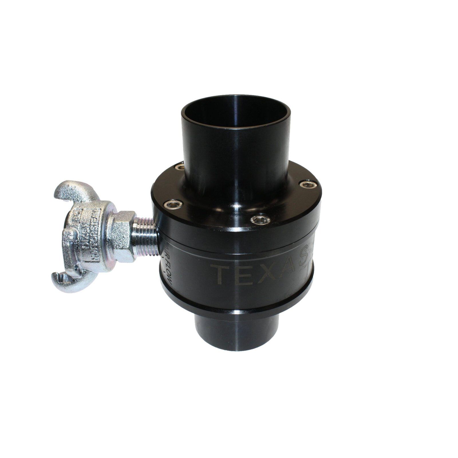 Image of Texas Pneumatic Tools Venturi Air Horn, part number TX-2AM, made of metal for industrial alerts