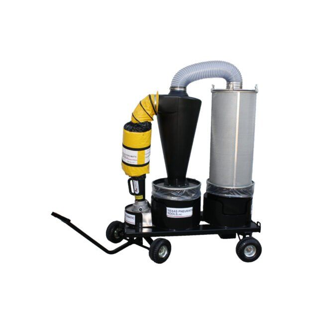 Image of Texas Pneumatic 3" Dust Collection System, part number TX-DCS3, for industrial dust control