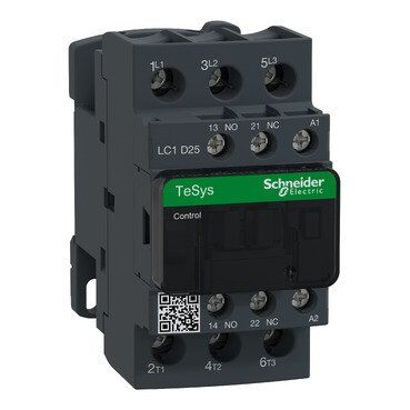 Schneider LC1D25M7 Contactor – 3 Pole, 25A Schneider LC1D25M7 3P Contactor with 220V Coil