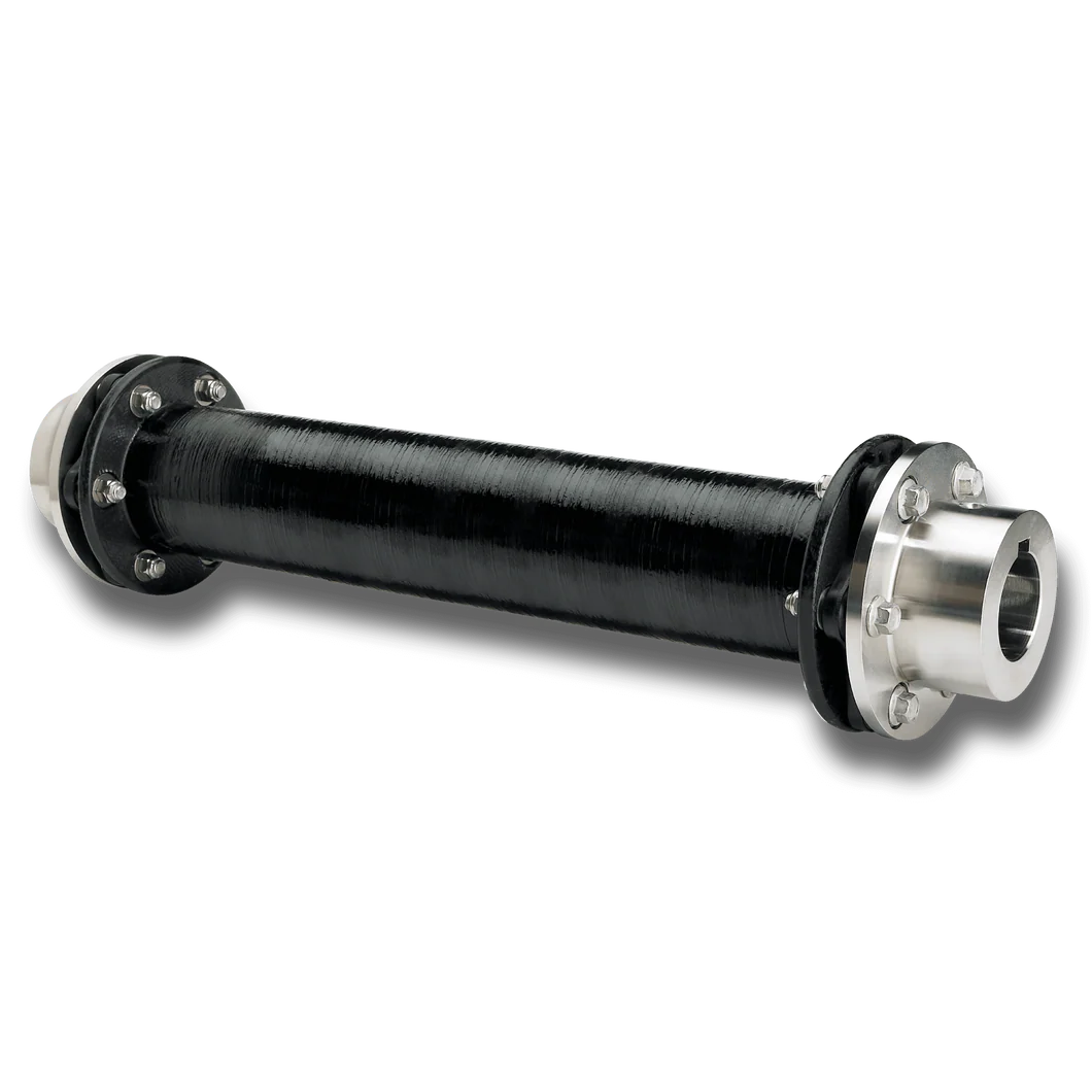 Addax Driveshaft Assembly LRR650.425SS with 316 stainless steel hubs and lightweight composite design for cooling tower applications