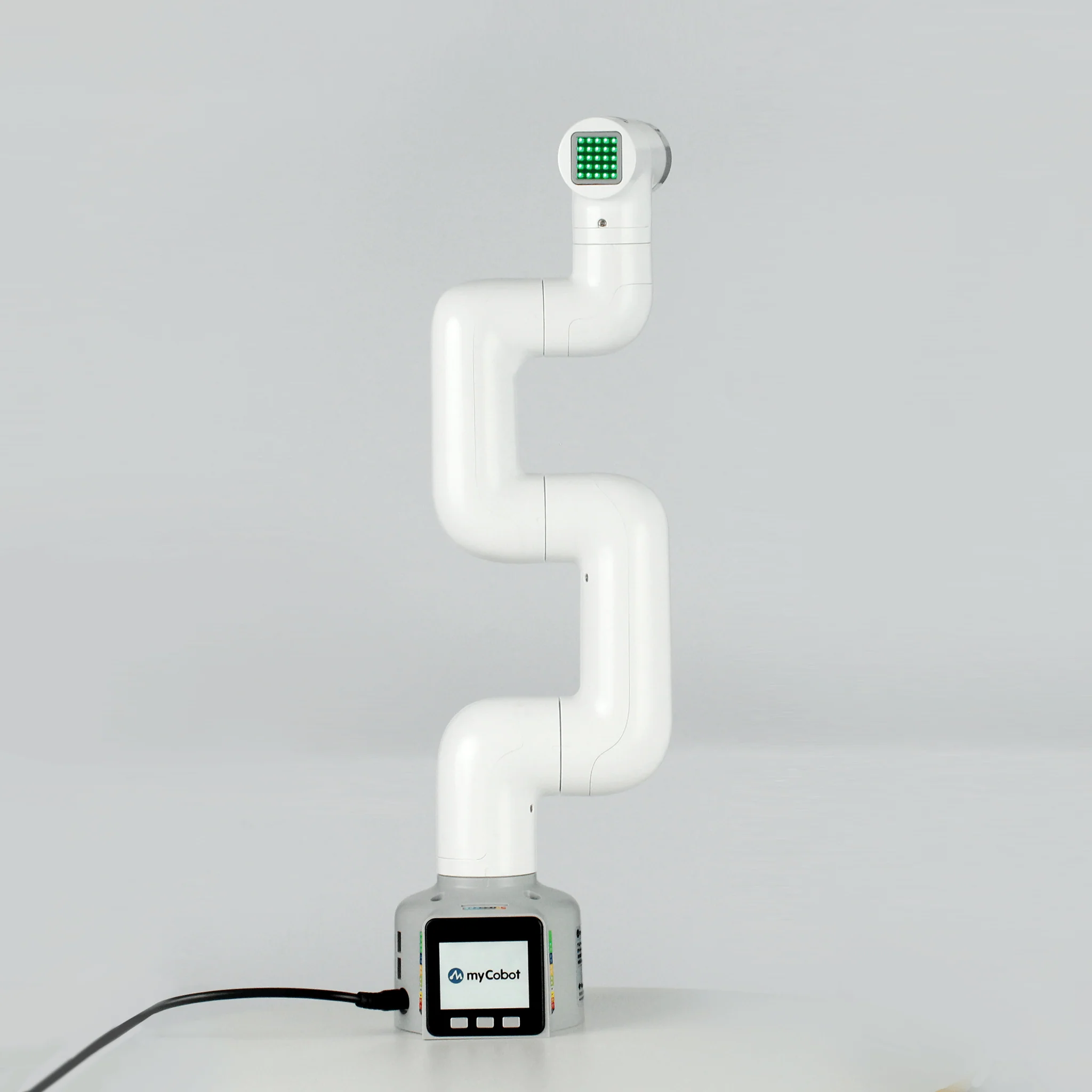Shenzhen Elephant Robotics myCobot 280 M5 ALL-IN-ONE Image of Shenzhen Elephant Robotics myCobot 280 M5 ALL-IN-ONE compact 6-axis robotic arm with integrated controller and display