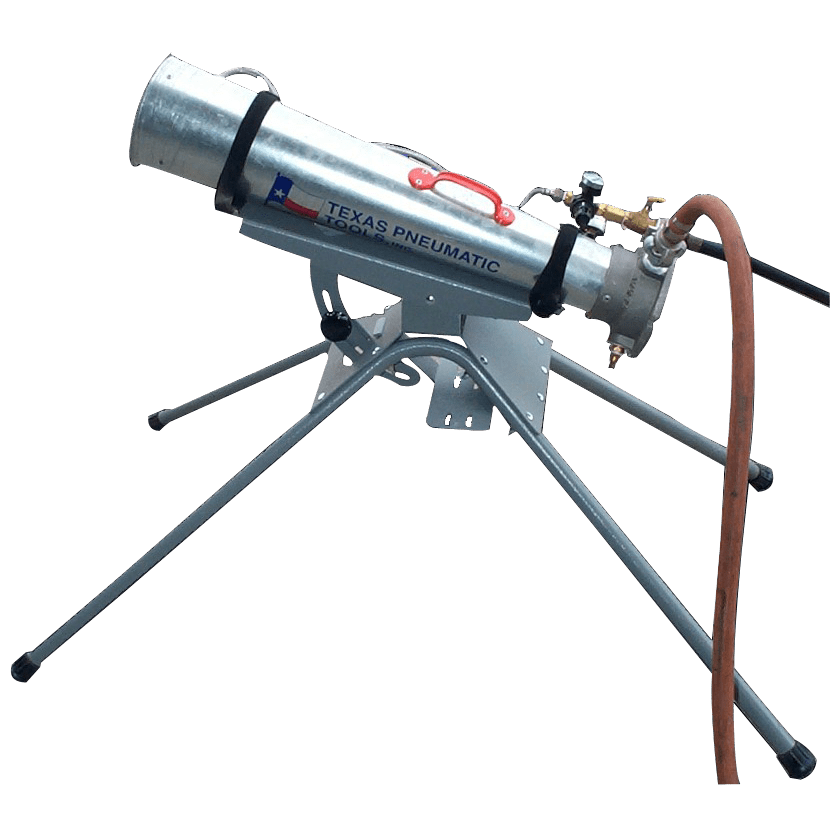 Image of Texas Pneumatic Tools 3″ Venturi Air Mister with Stand, 31″ length, part number VAM3-WS, for industrial cooling and dust control