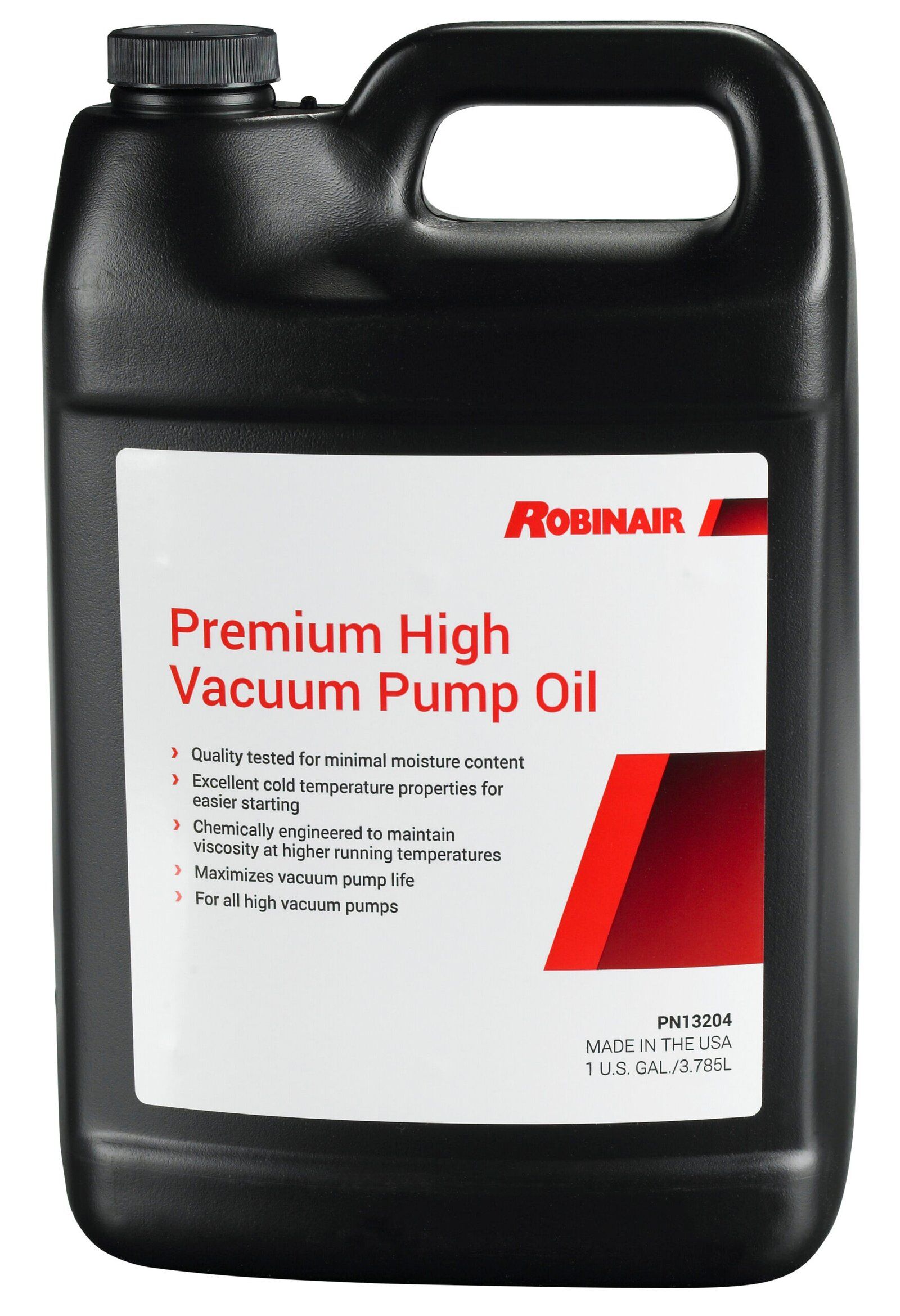 Robinair 13204 Premium High Vacuum Pump Oil 1 Gallon