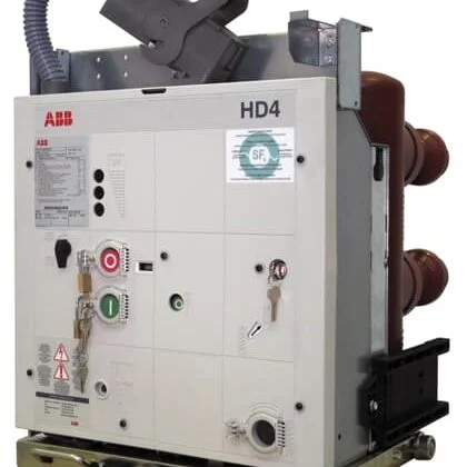 ABB SF6 Circuit Breaker HD4/P 12.32.50 P275 ABB SF6 Circuit Breaker HD4/P 12.32.50 P275 medium voltage gas breaker