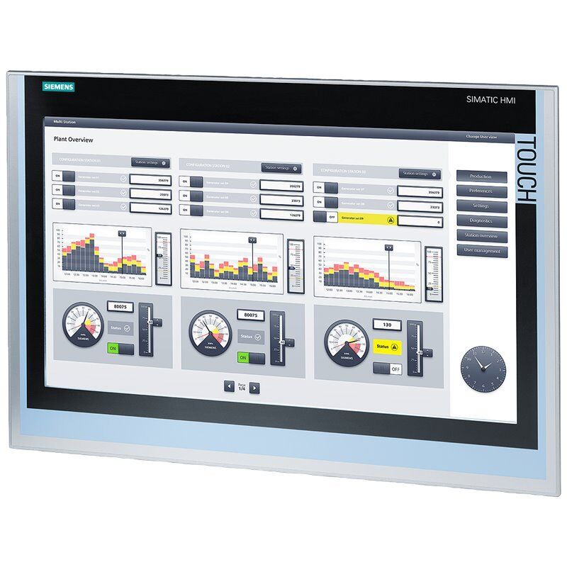 Siemens HMI Panel 6AV2124-0XC02-0AX1