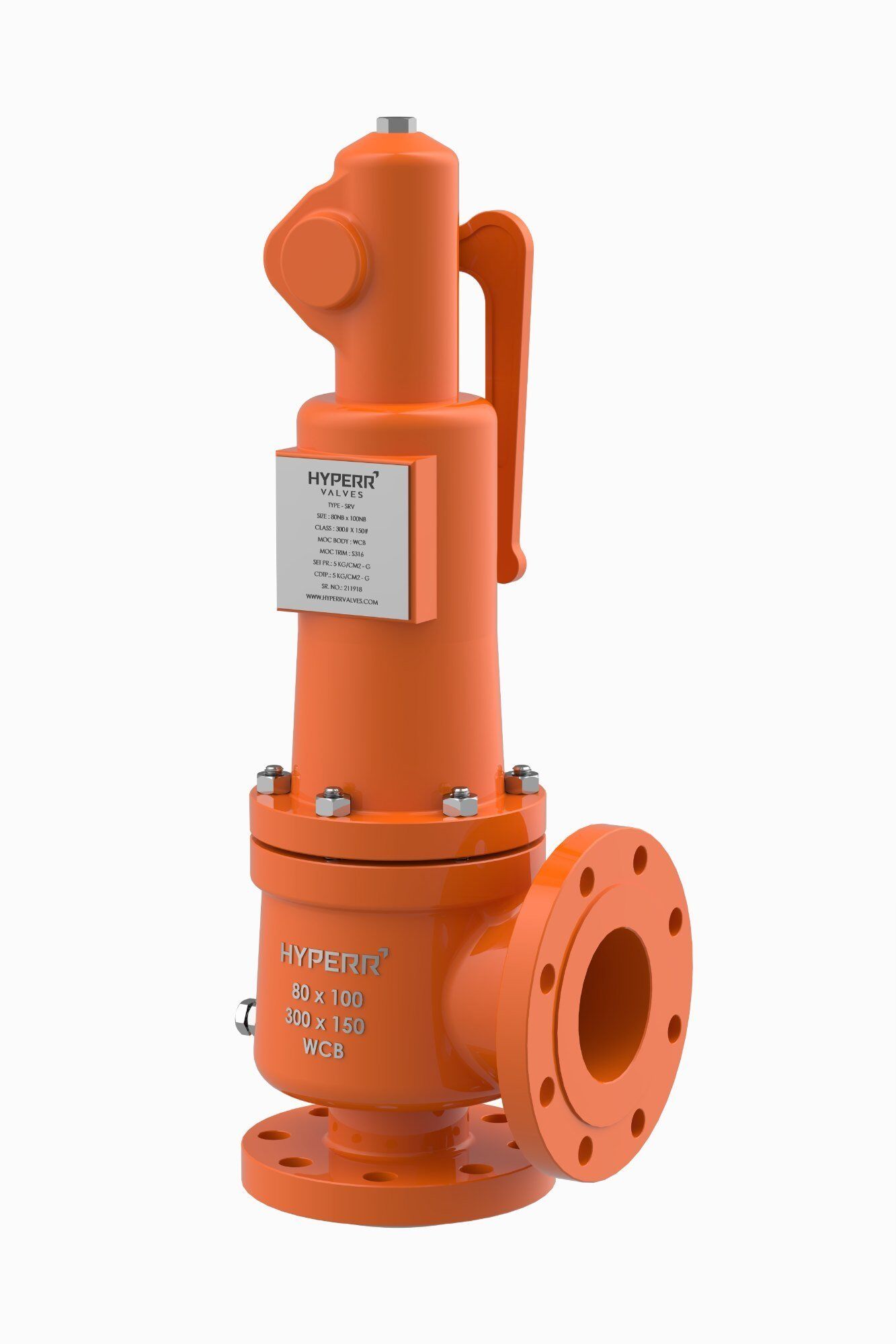 HYPERR VALVES Balanced Bellow Safety Valve 2601107
