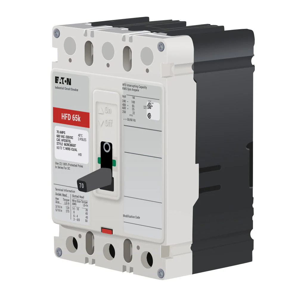 Cutler Hammer HFD3070 Circuit Breaker Cutler Hammer HFD3070 Circuit Breaker
