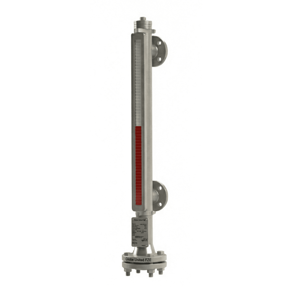 GLOBE UNITED magnetic level gauge MLG stainless steel