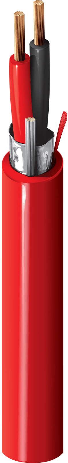 Belden Fire Alarm #12-2c BC Shielded FPLR Cable Belden Fire Alarm #12-2c BC Shielded FPLR Cable
