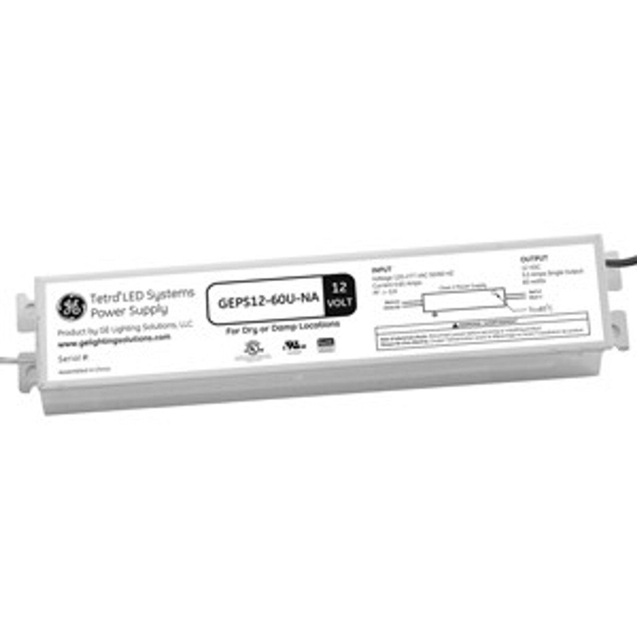 GEPS12-60U-NA-2__90682 GE Tetra 60W LED Power Supply – Model GEPS-12-60U-NA