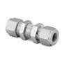 Swagelok SS-200-61 Bulkhead Union Tube Fitting Stainless Steel Swagelok SS-200-61 stainless steel bulkhead union fitting for 1/8 in. tube OD