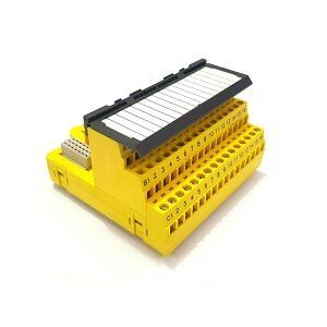 Emerson Logic Solver Terminal Block KJ2201X1‑HA1 Image of Emerson logic solver terminal block accessory, part number KJ2201X1‑HA1