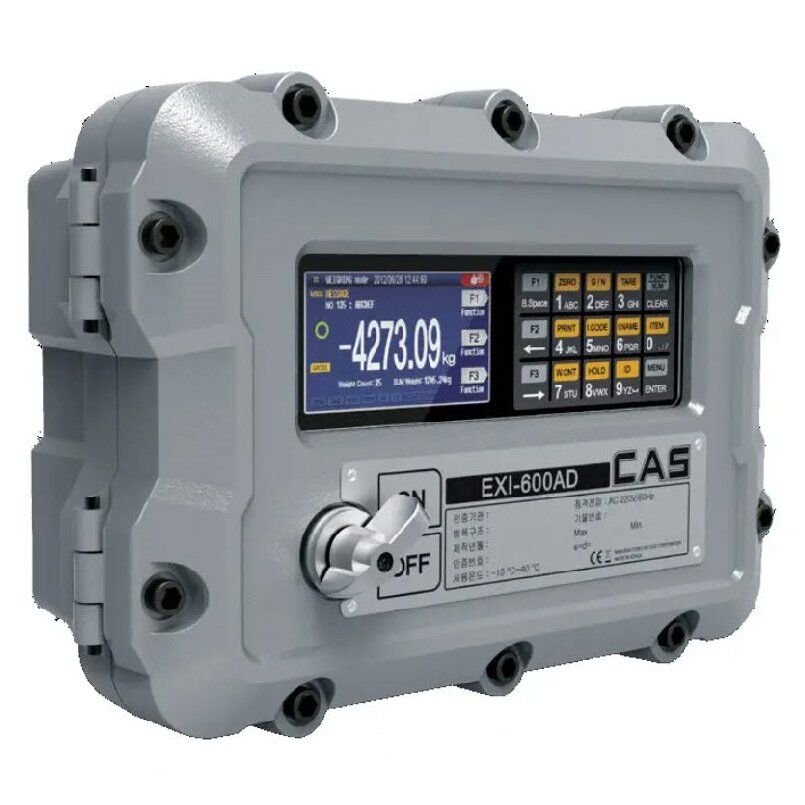CAS EXI-600AD Explosion Proof Weight Indicator for ATEX and Hazardous Areas - Image 1