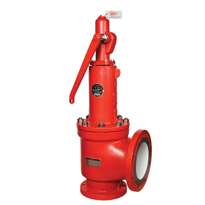 FARRIS Safety Relief Valve 26QA12L-120 2600 Series-Q Orifice, Conventional, Carbon Steel, 300 RF - Image 1