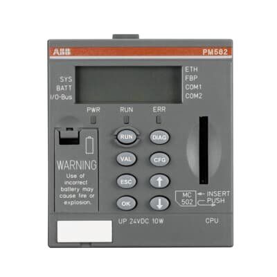 ABB PM582-ETH Programmable Logic Controller - Image 1