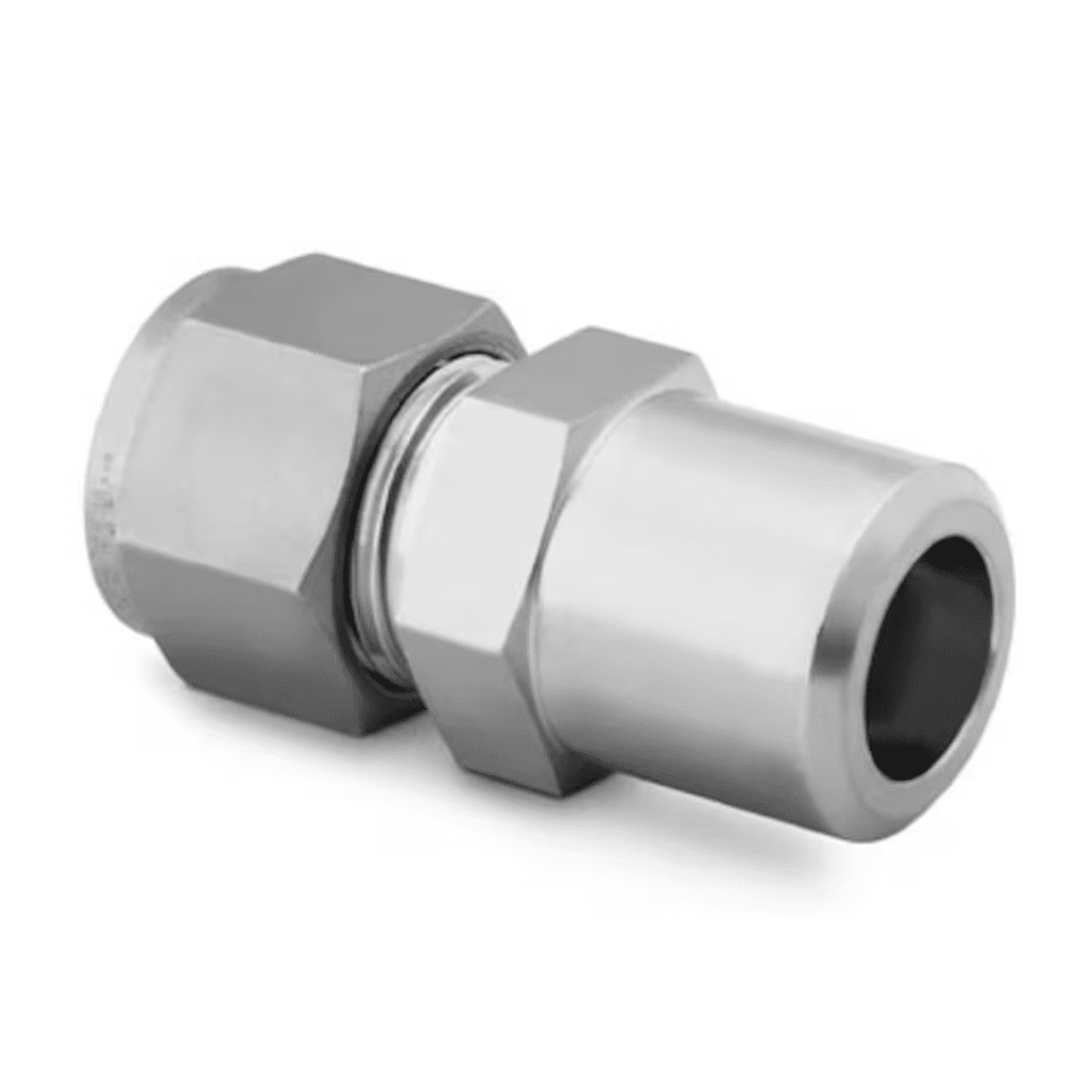 Swagelok 316 Stainless Steel Tube Fitting, Male Connector, 3/4 in. Tube OD x 3/4 in. Male Pipe Weld SS-1210-1-12W Swagelok™ - Image 1