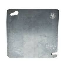 EGS Appleton 8465 Flat Cover For 4" Square Outlet Box - Image 1