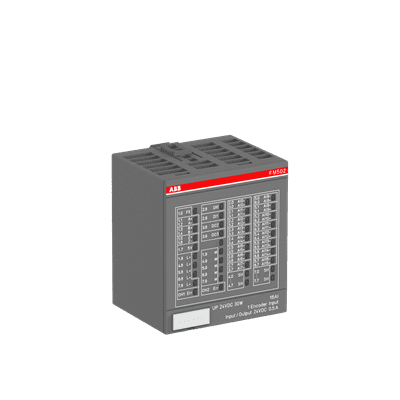 ABB FM502-CMS Function Module Encoder, 16 AI, 2 DI, 2 DC - Image 1