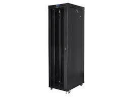 FINOSEL RACK FSB47-81D 47U Floor Standing Glass Door Cabinet