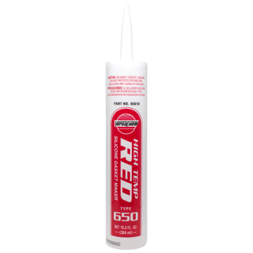 VersaChem 65010 Hi-Temp Red Silicone RTV Sealant 10.3 oz