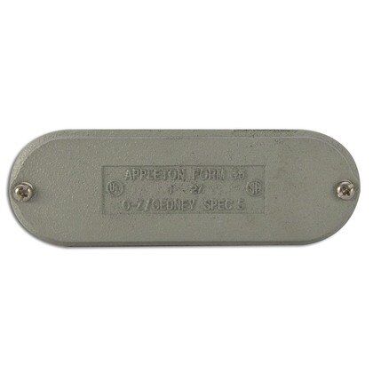Appleton K100CM metal cover for 1" condulet outlets