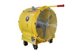 Texas Pneumatic Tools 24" Man Cooler MC-24-TEFC Image of Texas Pneumatic 24" Man Cooler, part number MC-24-TEFC, with TEFC electric motor