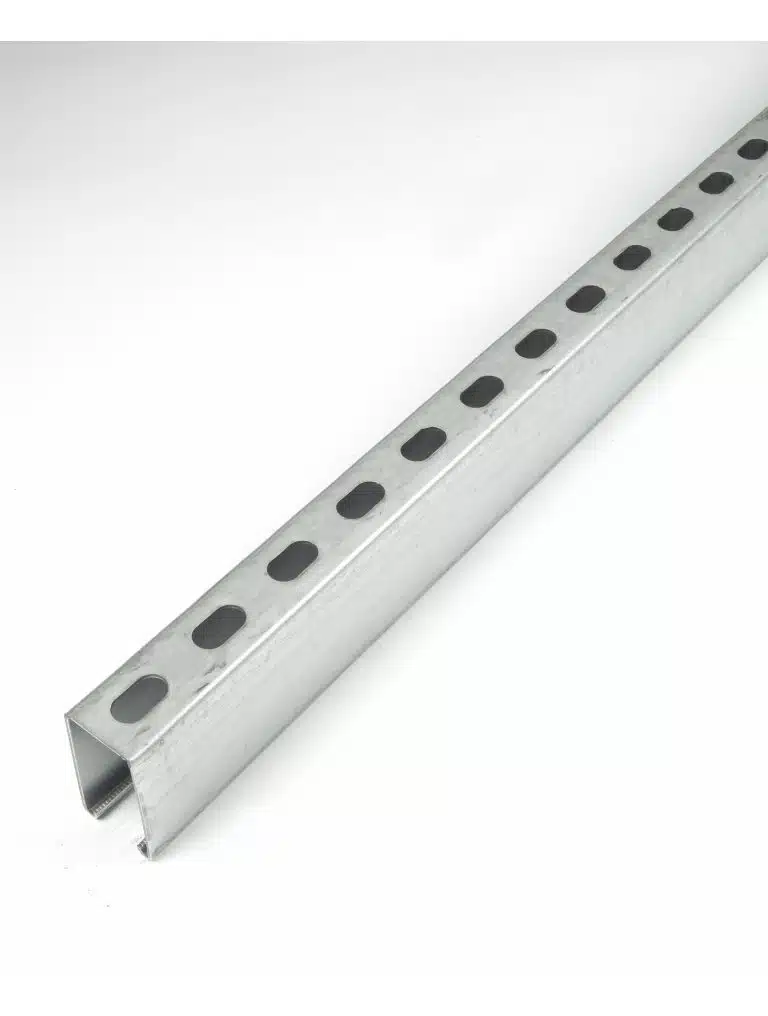 UNISTRUT 41x82 mm Back to Back Slotted Channel – 6 Meter Pre-Galvanized