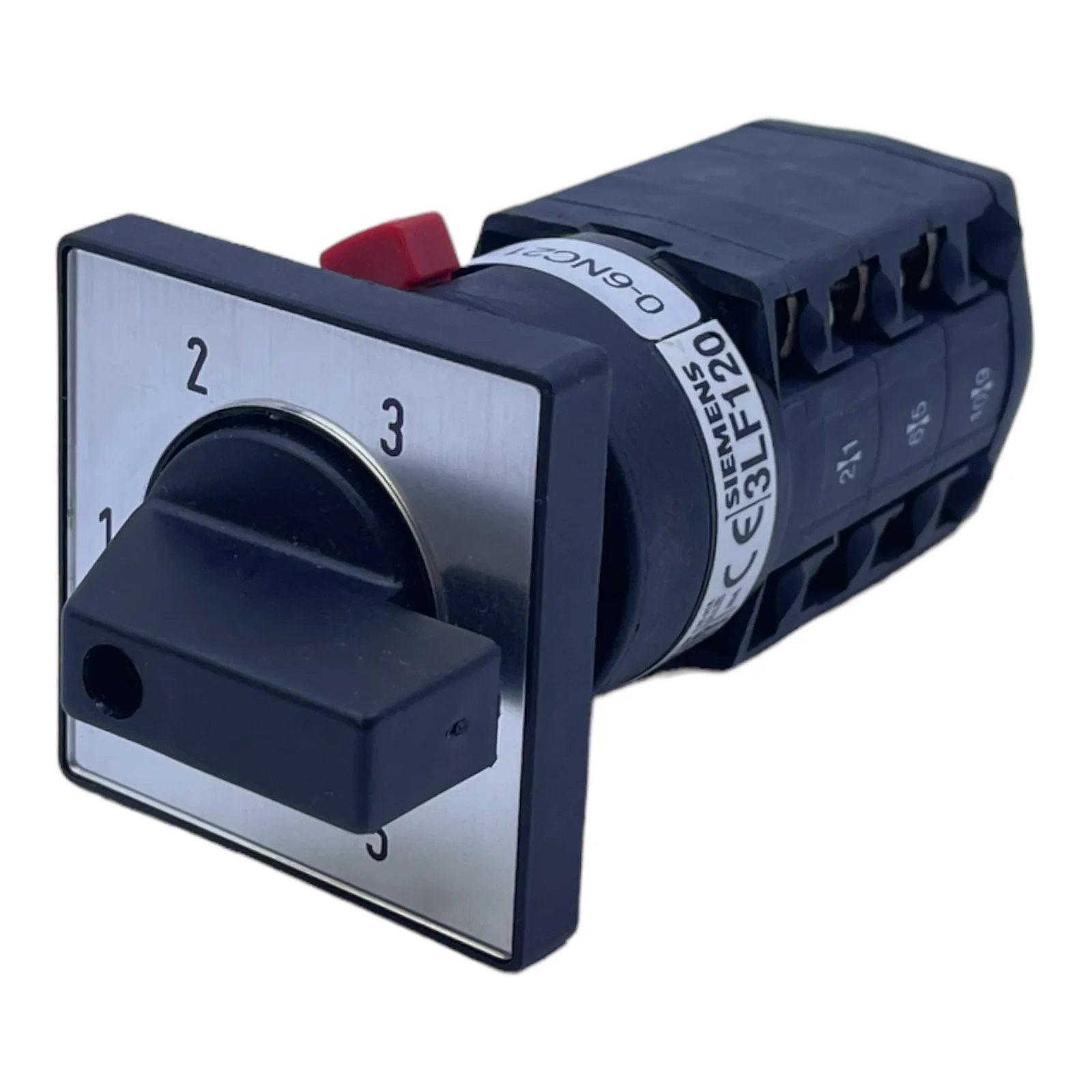 Siemens 3LF1200-4RG21 3-Position IP65 Selector Switch