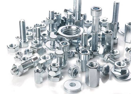 Stud Bolt 5/8" x 85mm Alloy Steel with 2 Nuts Industrial Stainless Steel Stud Bolt 3/4" x 90mm