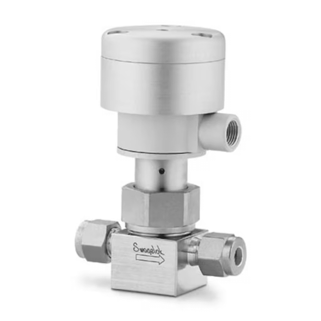 Stainless Steel Bellows Sealed Valve, Gasketed, PCTFE Stem Tip, 10 mm Swagelok Tube Fitting, SC-11 Cleaned, NC Actuator SS-10BK-MM-1C Swagelok® Stainless Steel Bellows Sealed Valve, Gasketed, PCTFE Stem Tip, 10 mm Swagelok Tube Fitting, SC-11 Cleaned, NC Actuator SS-10BK-MM-1C Swagelok®