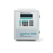 GE GF868 Ultrasonic Mass Flow Meter 3" Flanged RF ANSI 150LB GE GF868-1-1-EX-20A14-22-0-S Ultrasonic Flow Meter with flanged 3-inch RF connection