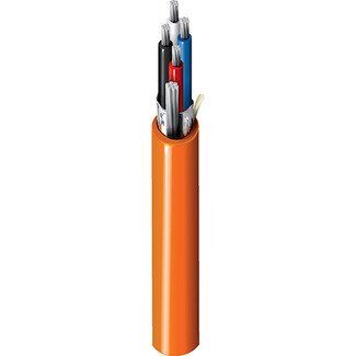 MESC 1P 18AWG Field Bus Cable CU/XLPE/SWA/PVC Shielded PLTC 300V Orange Jacket