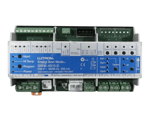 Lutron QSNE-4S10-D four-zone lighting controller
