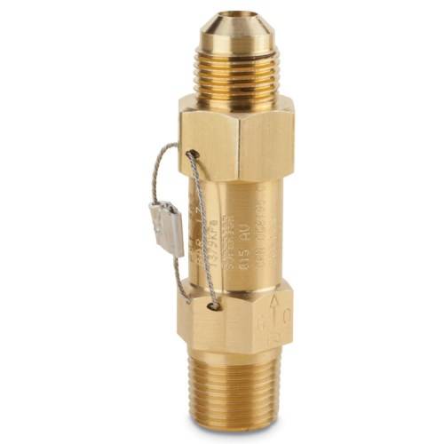 Superior Straight-Thru Pressure Relief Valve 3/8 NPT x 1/2 SAE 3015C-650 Superior Straight-Thru Pressure Relief Valve 3/8 NPT x 1/2 SAE 3015C-650
