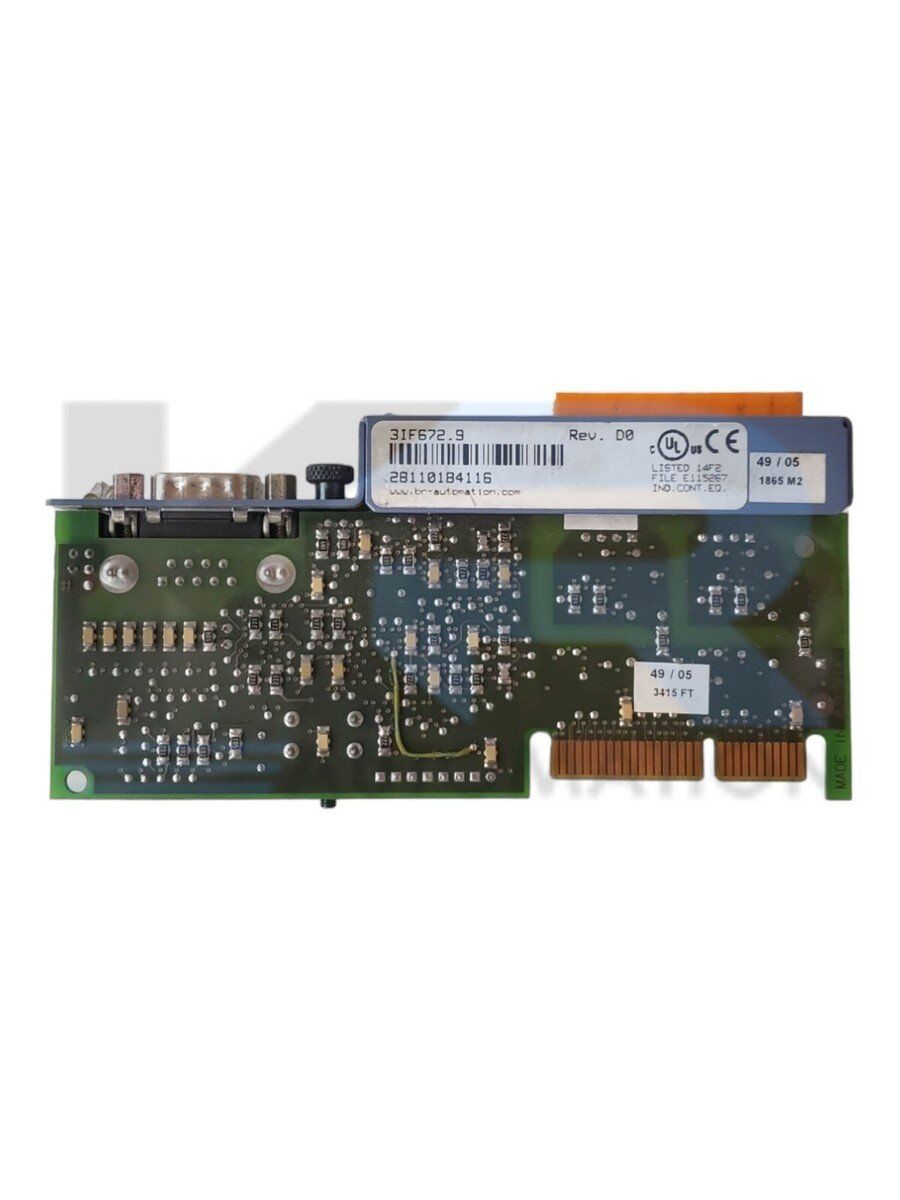 B&R 3IF672.9 Interface Module with RS232 and CAN for System 2005