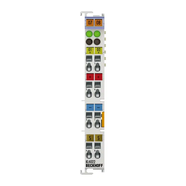 Beckhoff KL4022 Analog Output Terminal Beckhoff KL4022 2-Channel Analog Output Bus Terminal